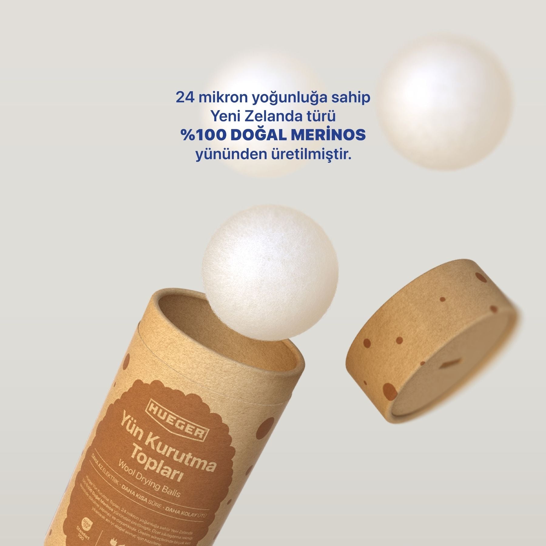 Hueger Yün Kurutma Topu Seti